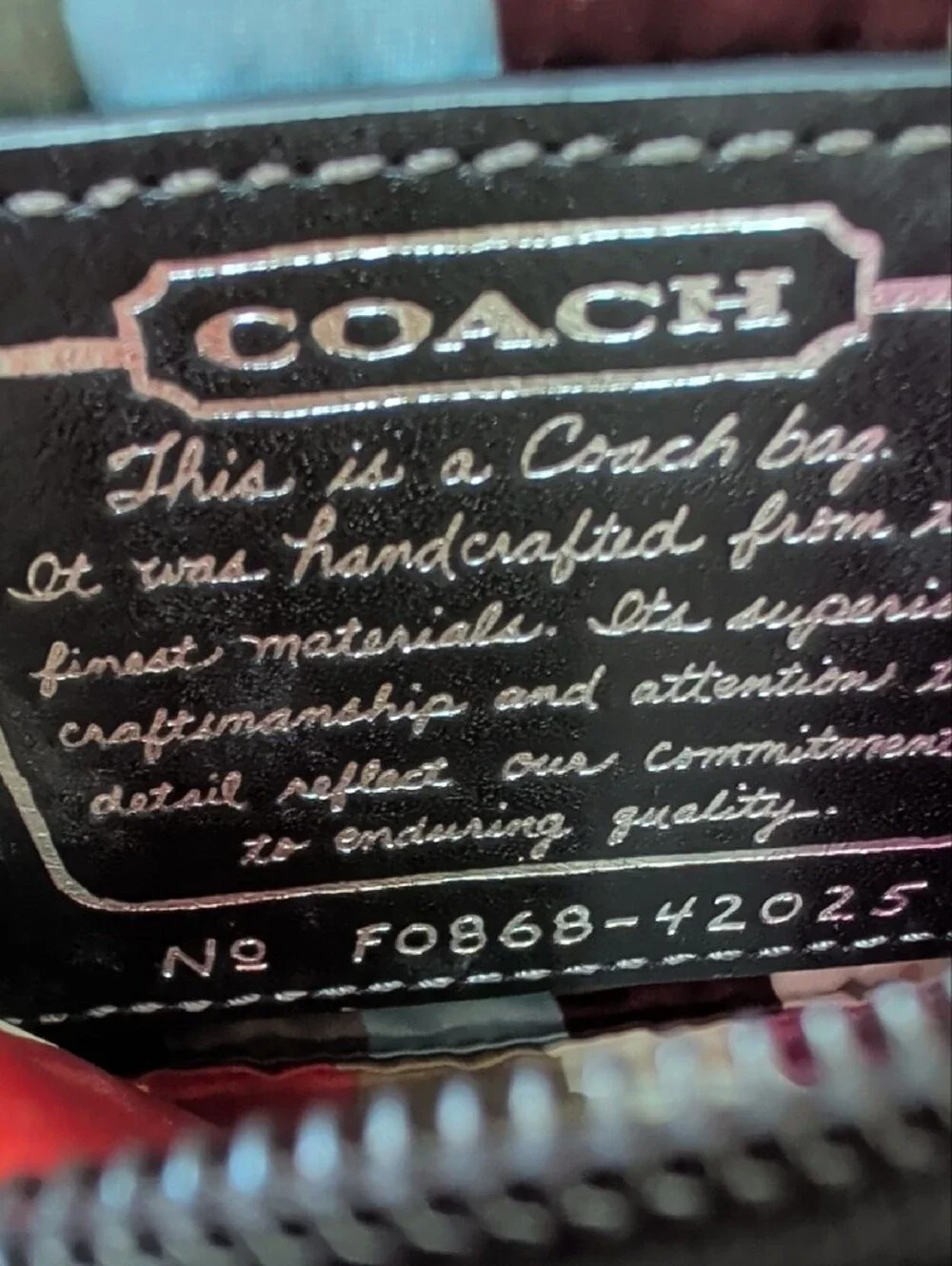 Coach Legacy 65th Anniversary Black Signature Canvas Striped Wristlet NWOT